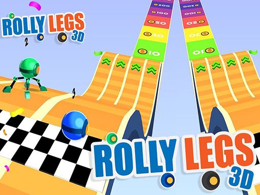 Rolly Legs 3D - browser game screenshot
