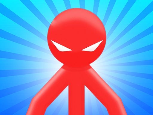 Red Stickman vs Monster School
