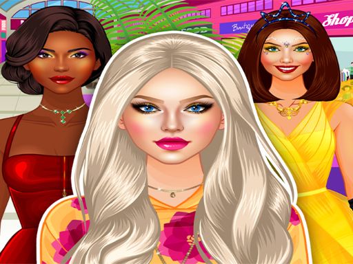 Cute Arabian Princess Dress Up v5 - browser game screenshot
