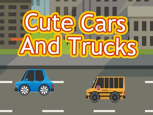 Cute Cars And Trucks Match 3 - browser game screenshot