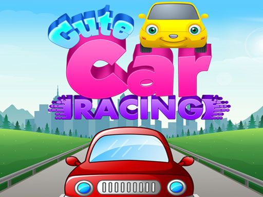CUTE CAR RACING - browser game screenshot