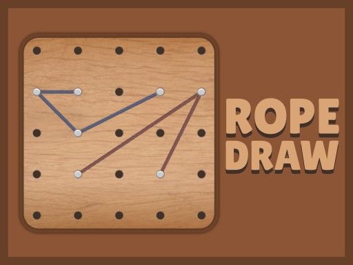 Rope Draw - browser game screenshot