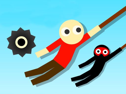 Rope Dude Game - browser game screenshot