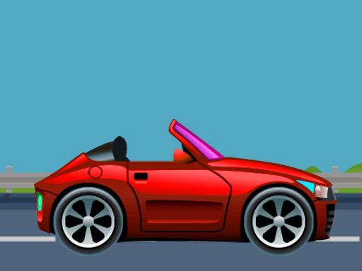 Cute Cars Puzzle - browser game screenshot