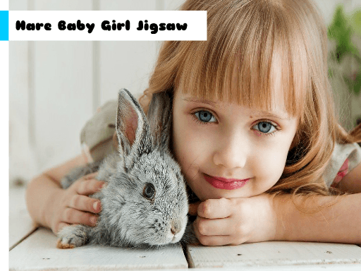Hare Baby Girl Jigsaw