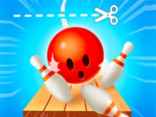 Rope Bowling - browser game screenshot