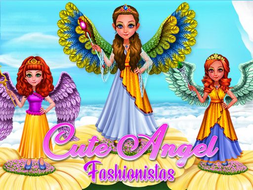 Cute Angel Fasionistas - browser game screenshot