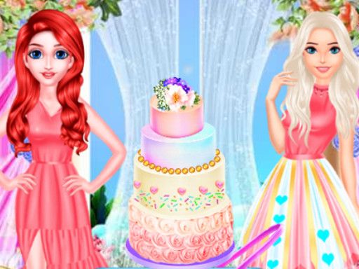 Romantic Wedding Cake Master - browser game screenshot